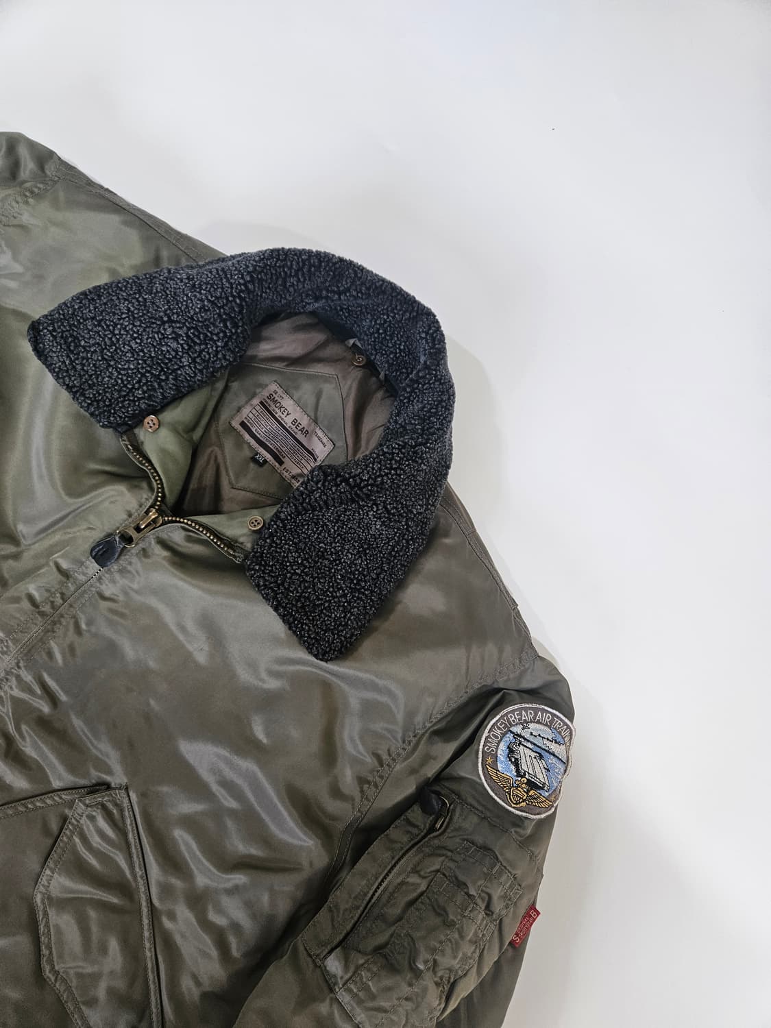 스모키베어 항공점퍼 상품이미지2