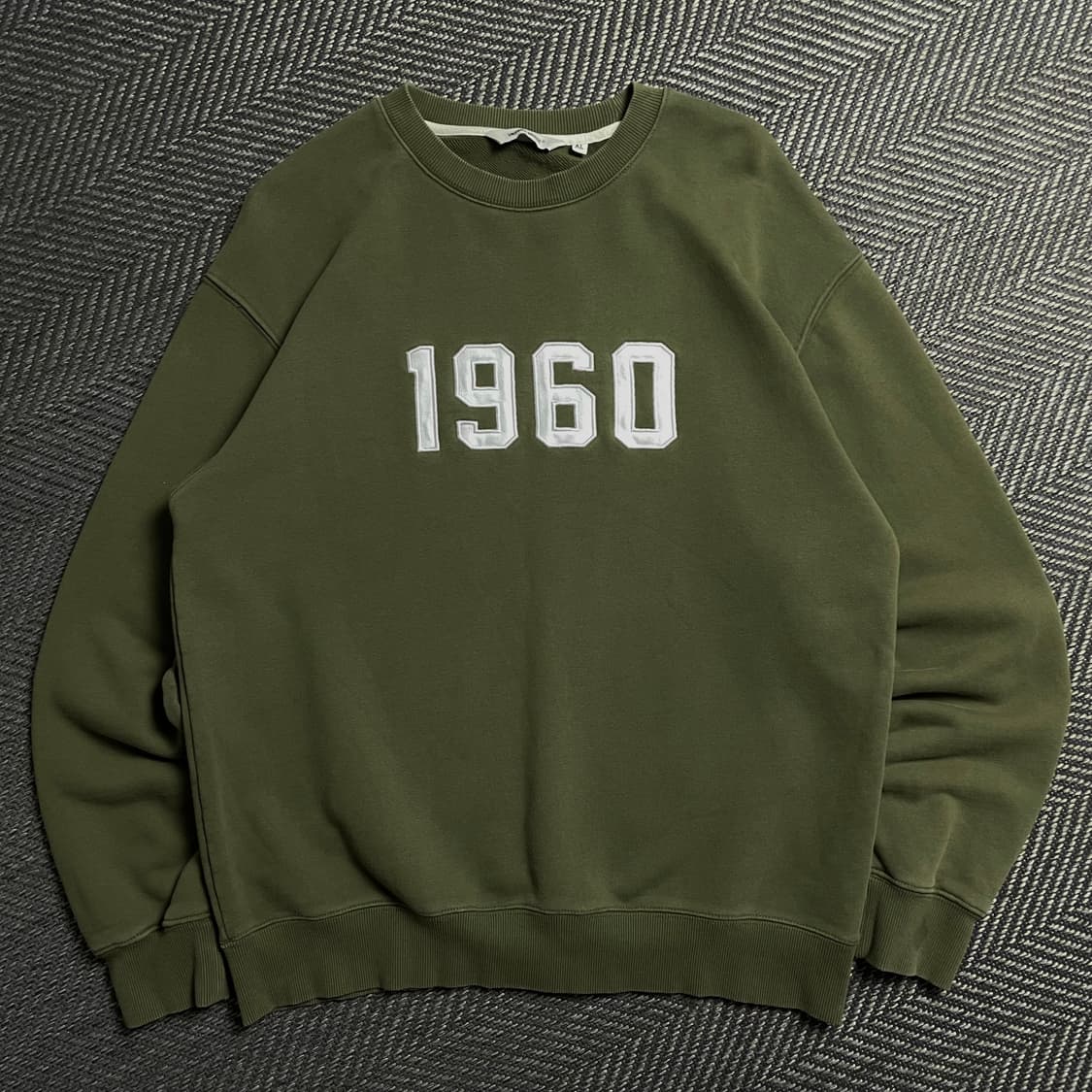 유니폼 브릿지 1960 빅로고 박시핏 스웻 셔츠o 6077 상품이미지1