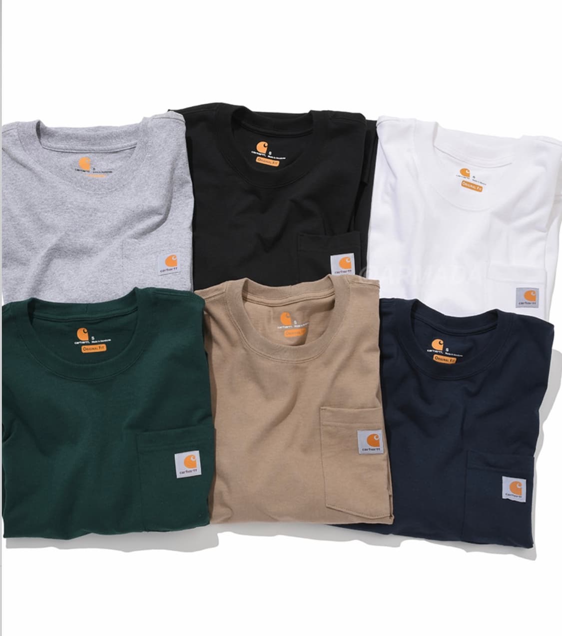 (정품/새상품) 칼하트 반팔 티셔츠  상품이미지1