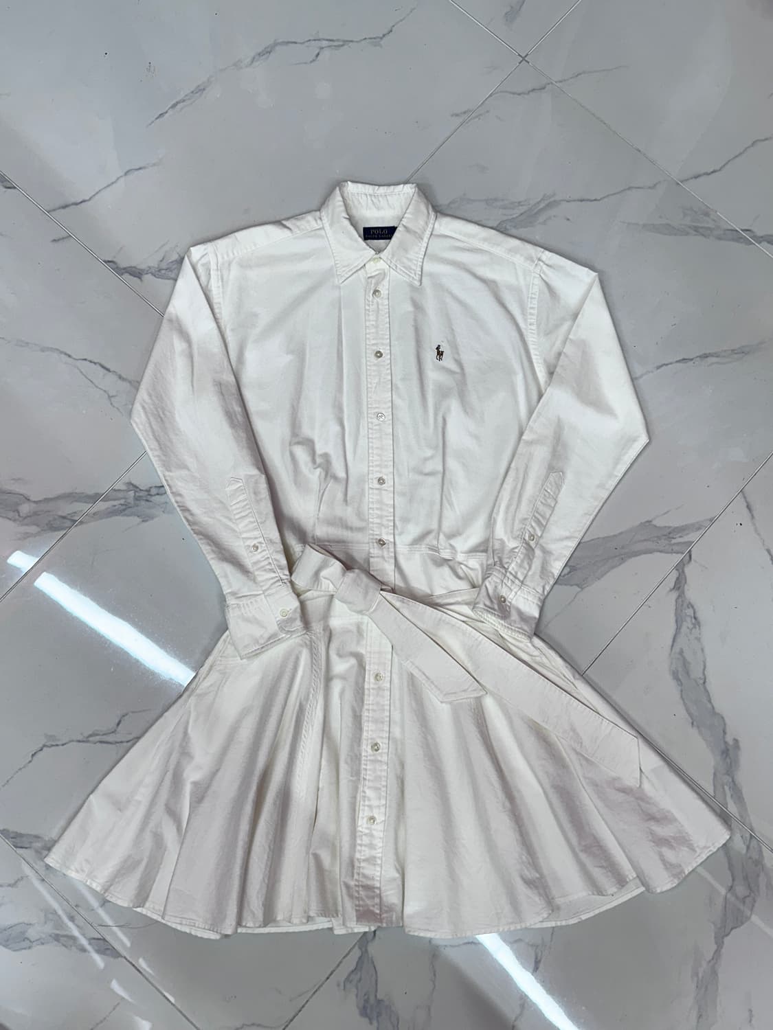 Polo 옥스퍼드 원피스 상품이미지2