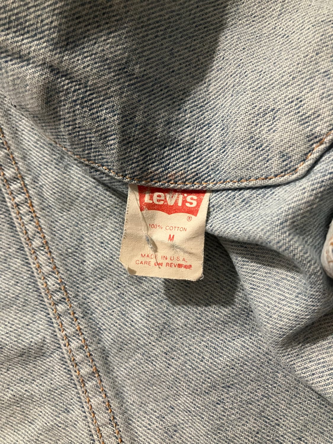 🇺🇸 80s USA 빈티지 리바이스 70507 3세대 데님 자켓 상품이미지8