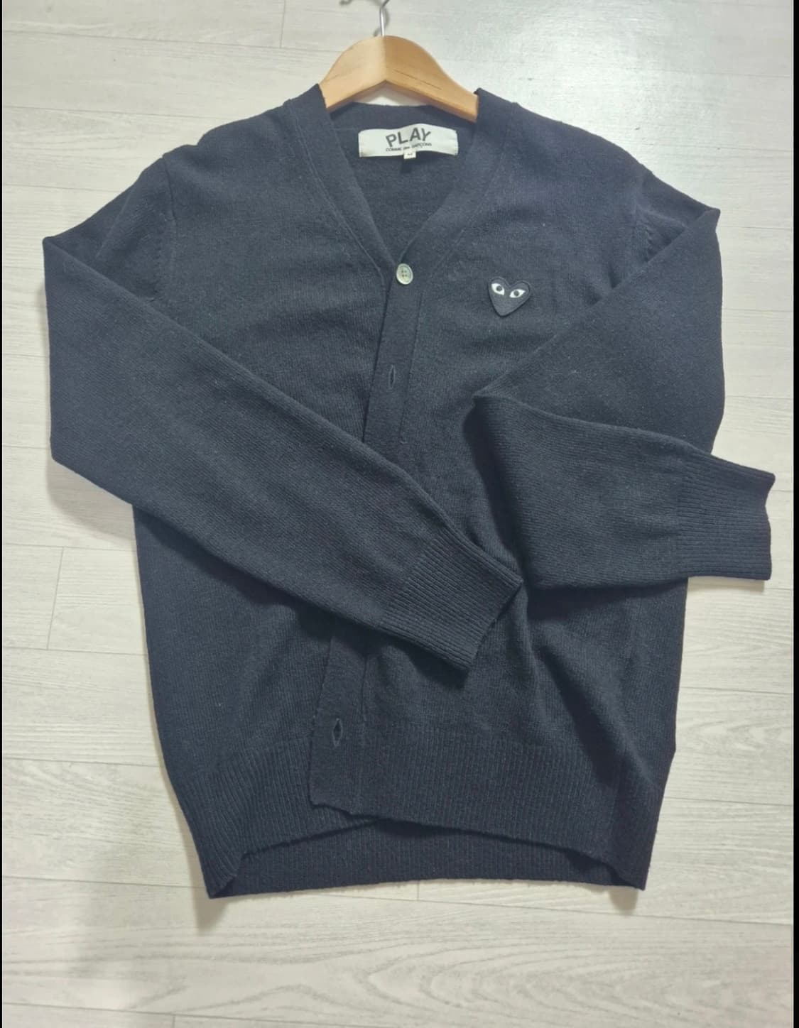 꼼데가르송 플레이 울 가디건  (M) 상품이미지2