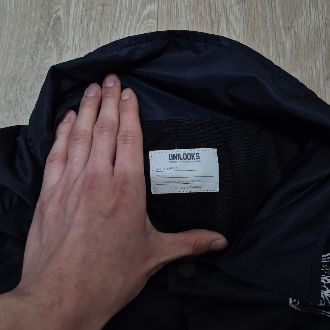 유니룩스 올드스쿨 멀티 패치 바시티 코치자켓 XL(105) 상품이미지8