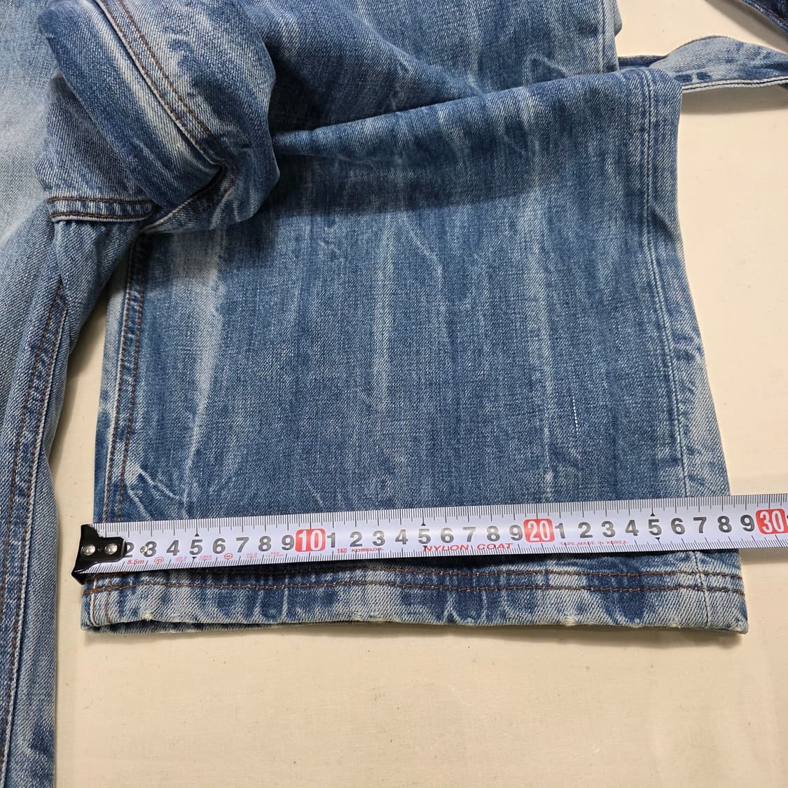 1022 마틴플랜(MARTIN PLAN) 와이드 데님 팬츠 상품이미지5