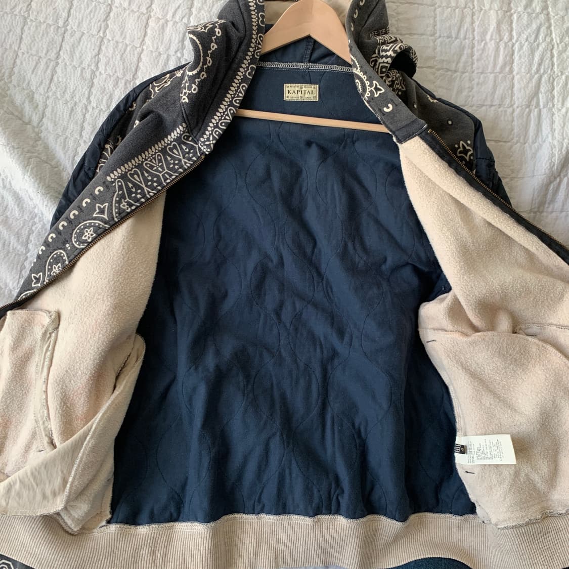 FLEECE BANDANA BIVOUAC HOODED BLOUSON 상품이미지5