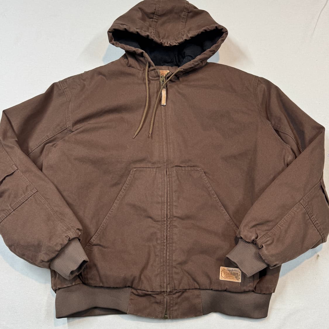 XL) SCHMIDT 슈미트 워크웨어 액티브 자켓 브라운 상품이미지2