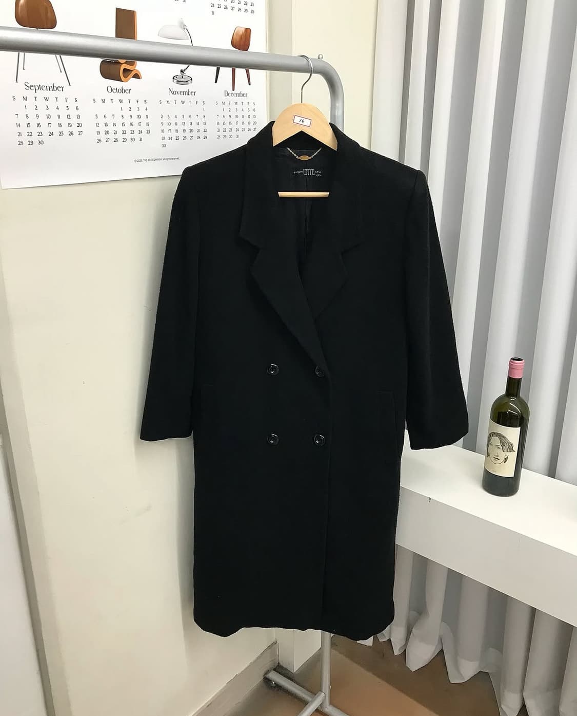 일제 캐시미어 100 더블 코트 상품이미지1