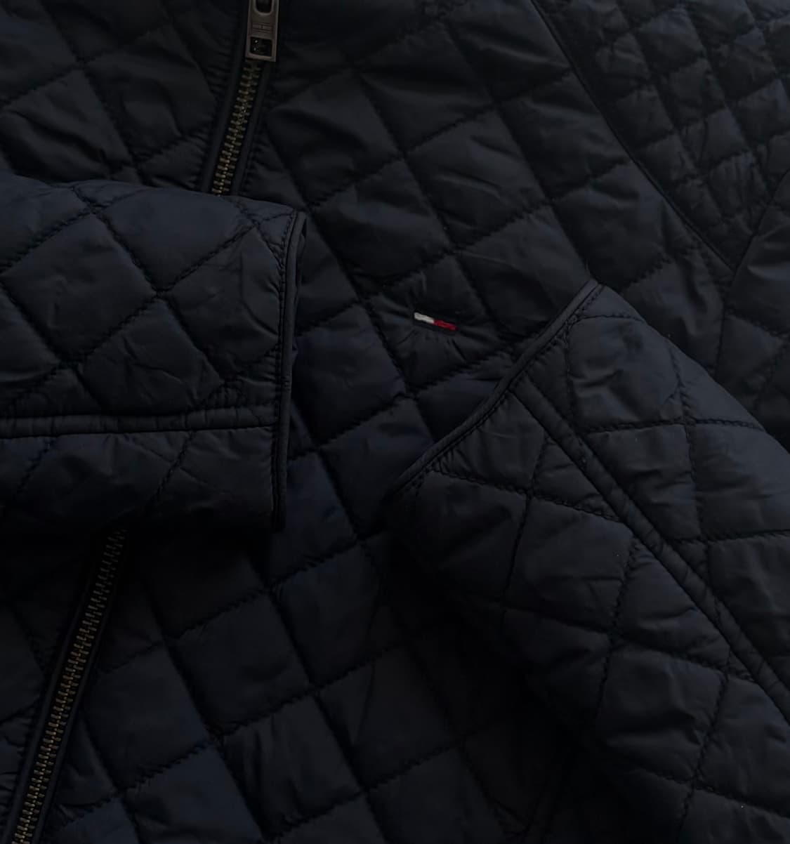 타미힐피거 다크네이비 퀄팅 점퍼 상품이미지3