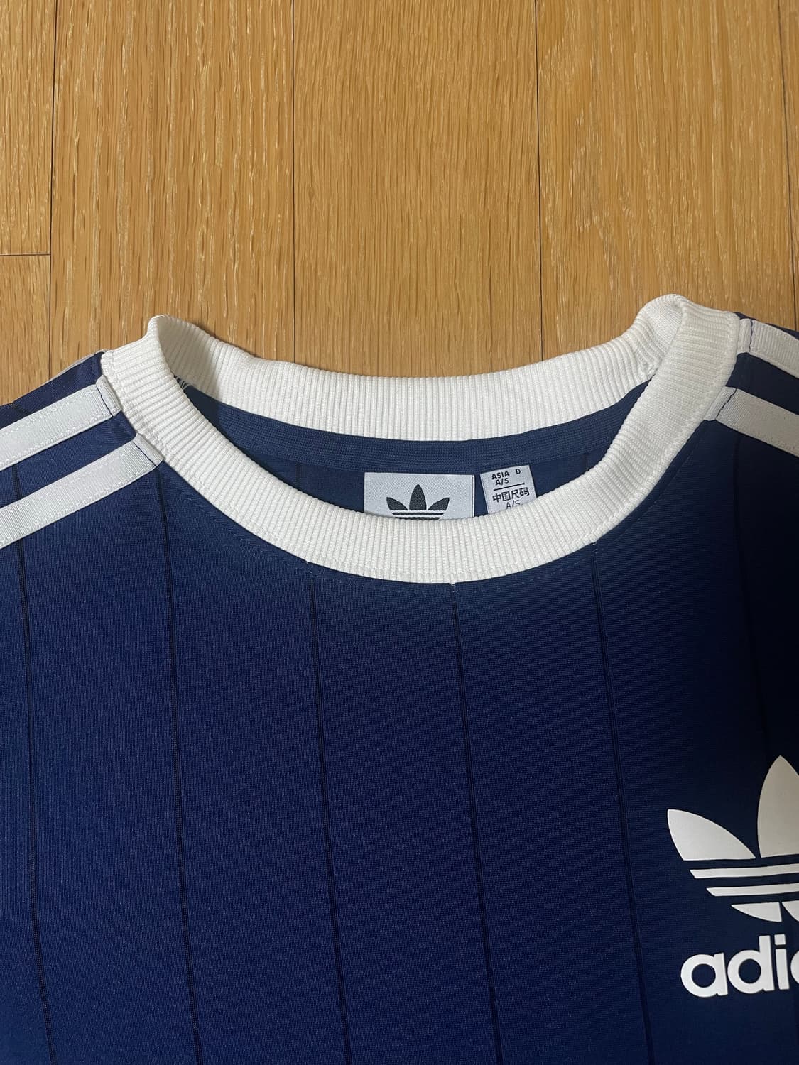 (W) Adidas 3S T-shirt Dark Blue 상품이미지3