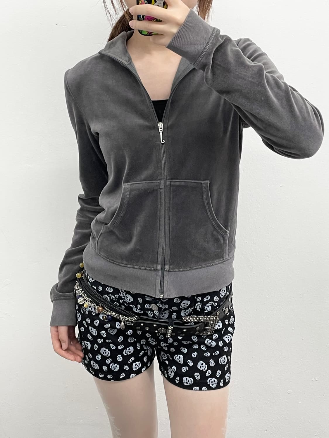 쥬시꾸뛰르 회핑 벨로아 집업💕 상품이미지7