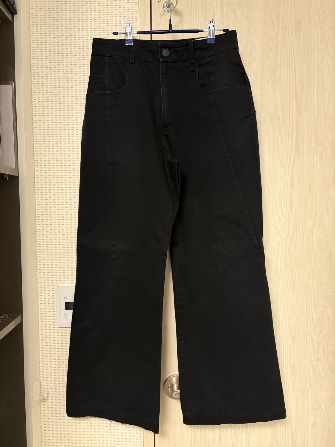 [M] 아슬란 팬츠 블랙 상품이미지1