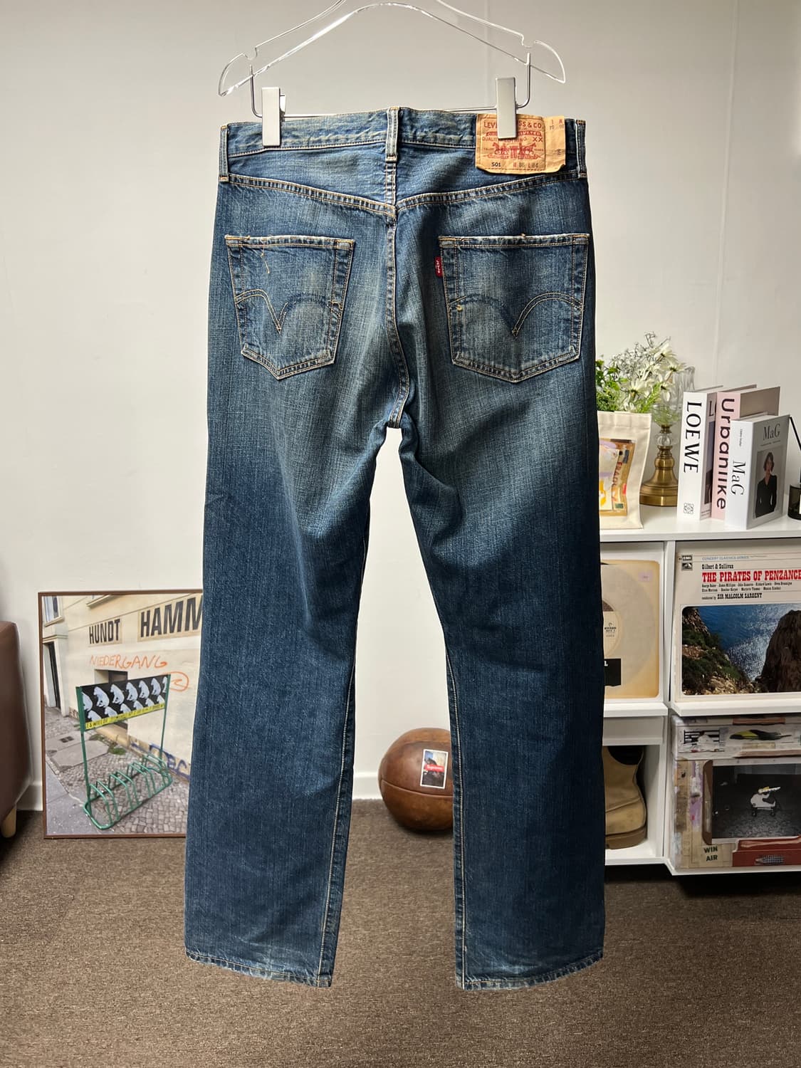 00s Levi’s 리바이스 501 빈티지 중청 데님팬츠  32 상품이미지2