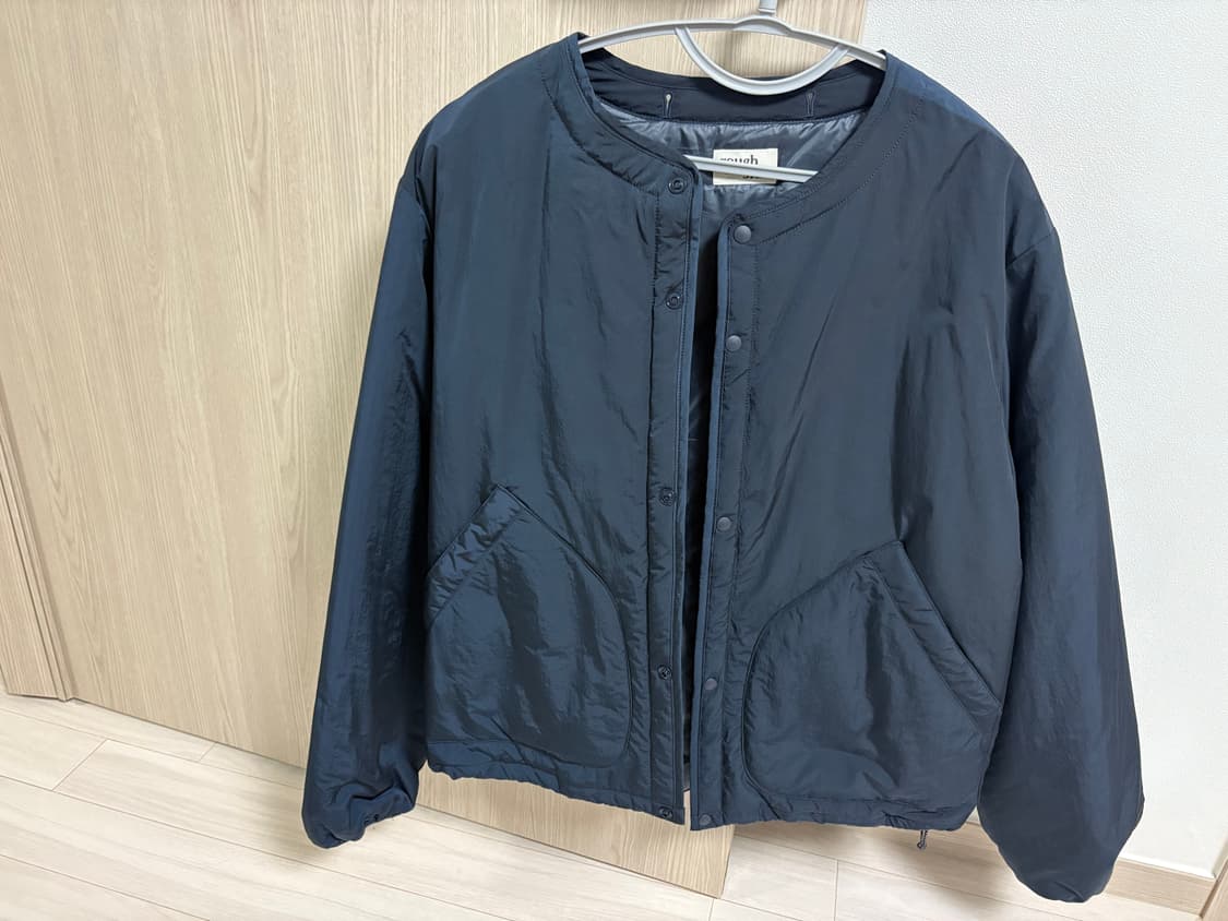 23 러프사이드 인슐레이션 가디건 네이비 2 상품이미지2