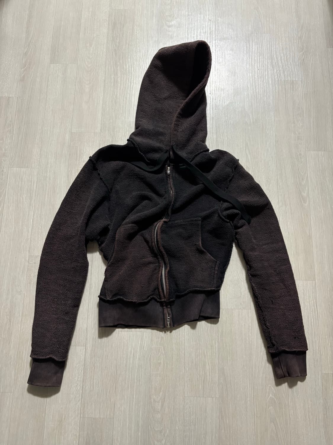 [M] 바퀘라 트위스트 후드집업 상품이미지1