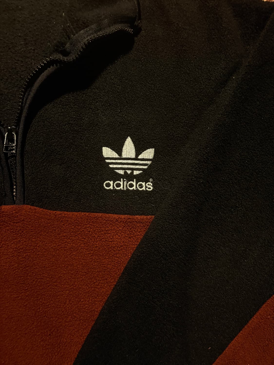 90’s Adidas half fleece  상품이미지2