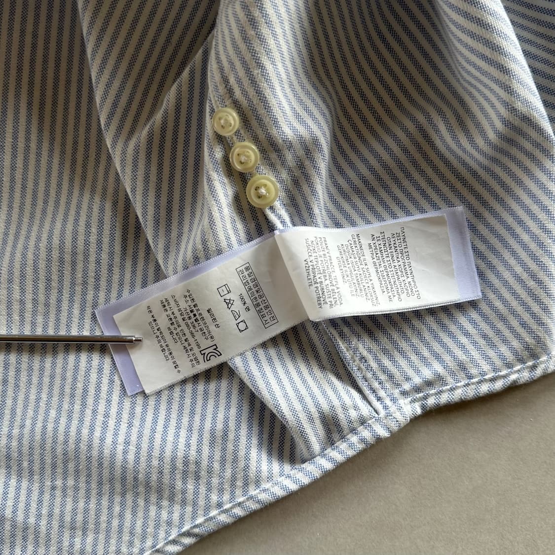 [M]폴로 랄프로렌 옥스포드 스트라이프 셔츠 상품이미지7