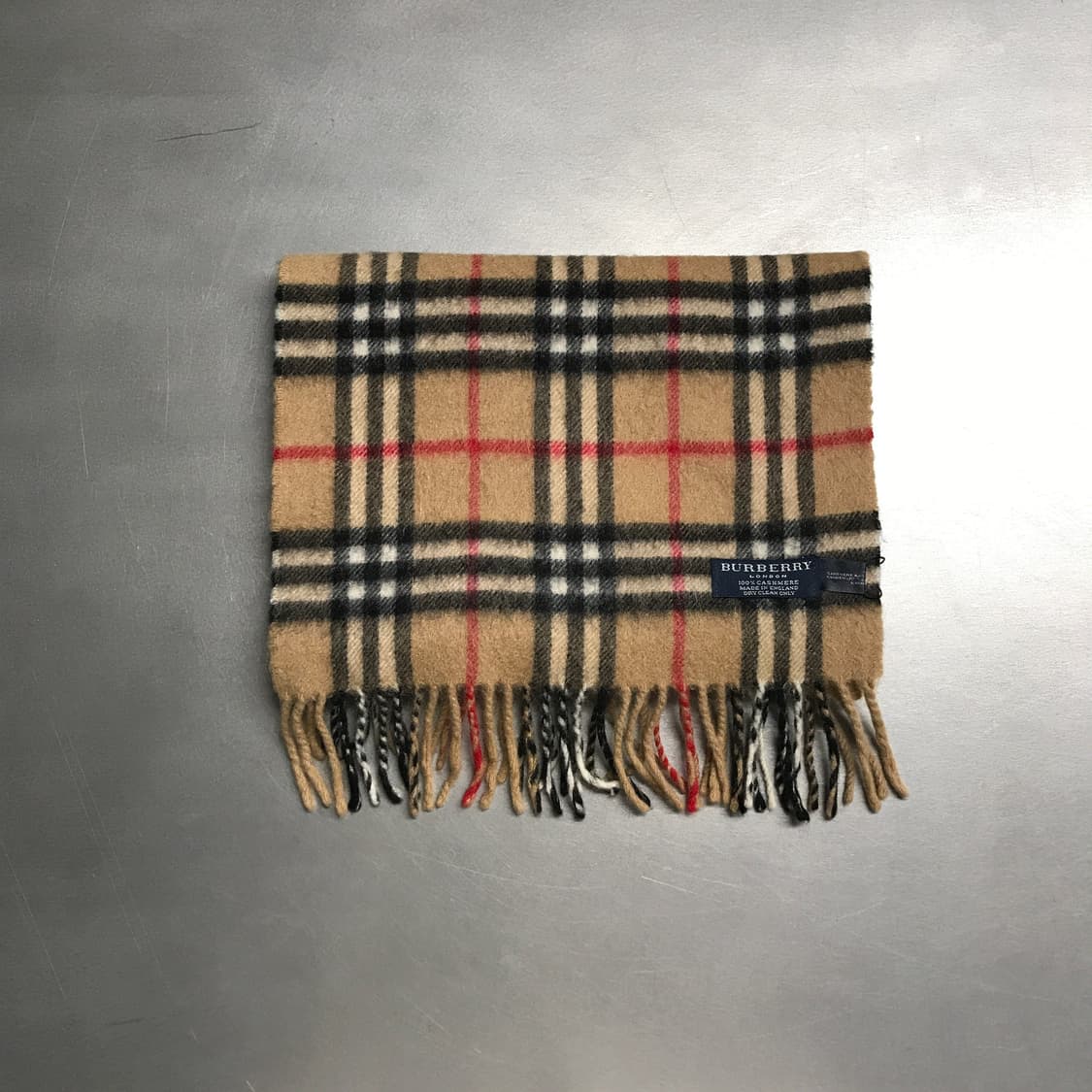 버버리 정품 캐시미어 머플러 베이지 상품이미지2