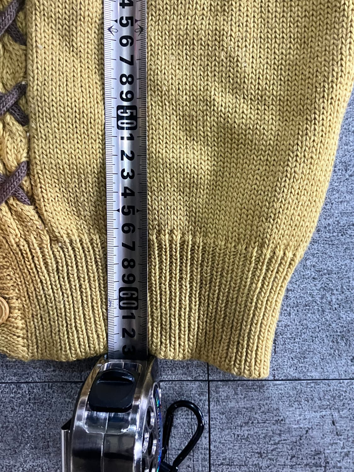 일본빈티지 Deux 올드스쿨아메카지 보헤미안 니트스웨터 가디건 상품이미지3