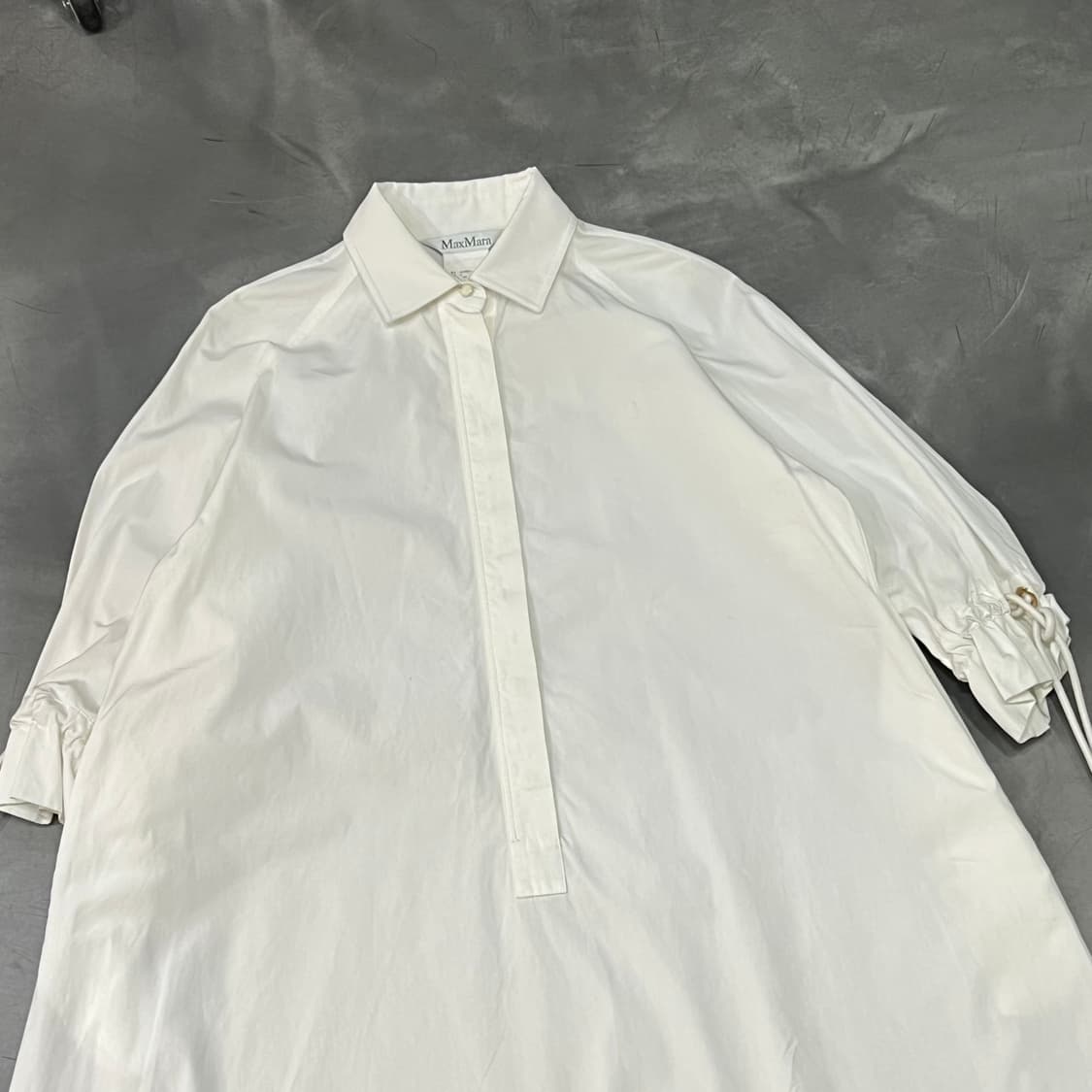  막스마라 화이트 셔츠 원피스 y14570 상품이미지3