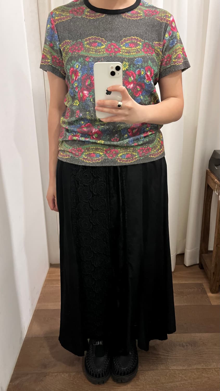 Terry Jacquard Floral Tee  상품이미지2