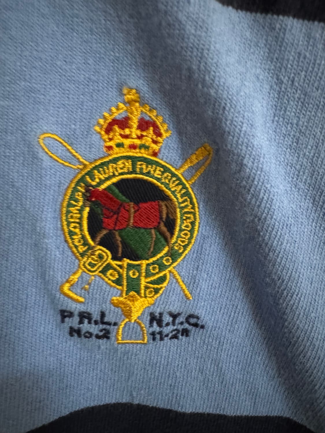 폴로 랄프로렌 럭비 셔츠 XL 상품이미지2