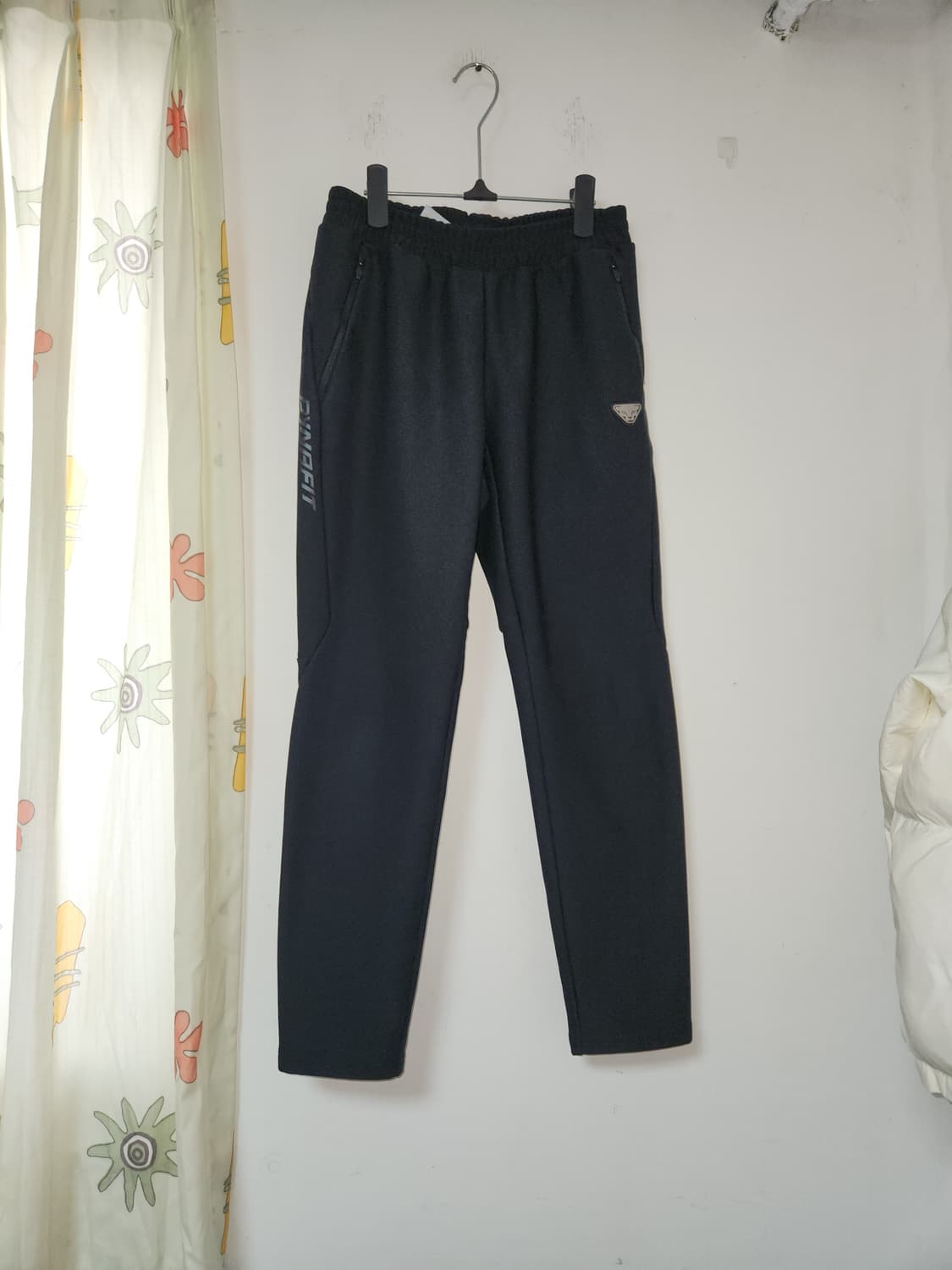 다이나핏 블랙 기모 트레이닝 바지M 상품이미지1