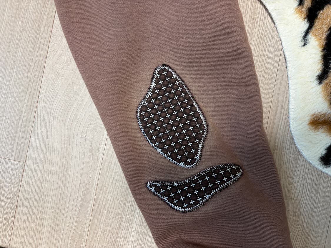 오가프 후드티 브라운  상품이미지3