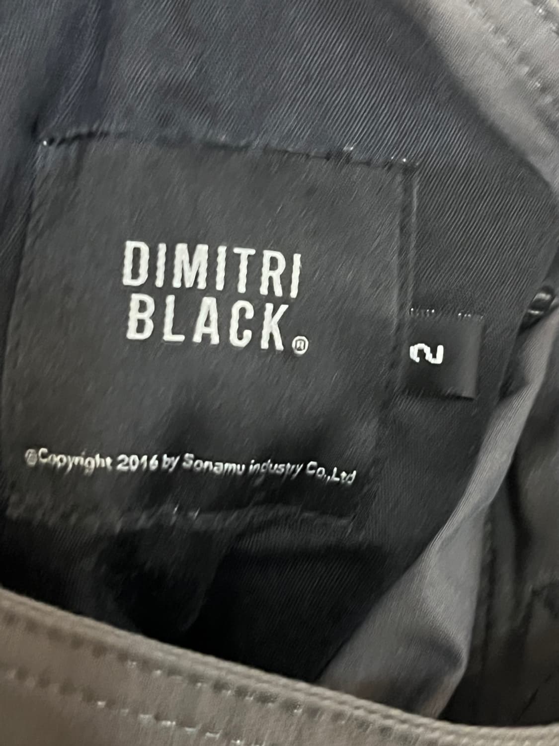 디미트리 블랙 벨티드 투턱 와이드 팬츠 상품이미지6