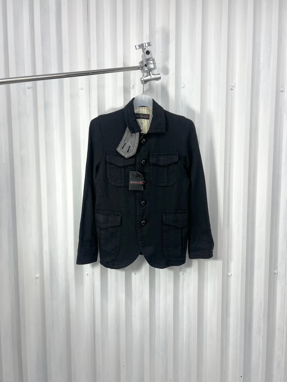 Morgan Homme Layered Collar Field Jacket 상품이미지3