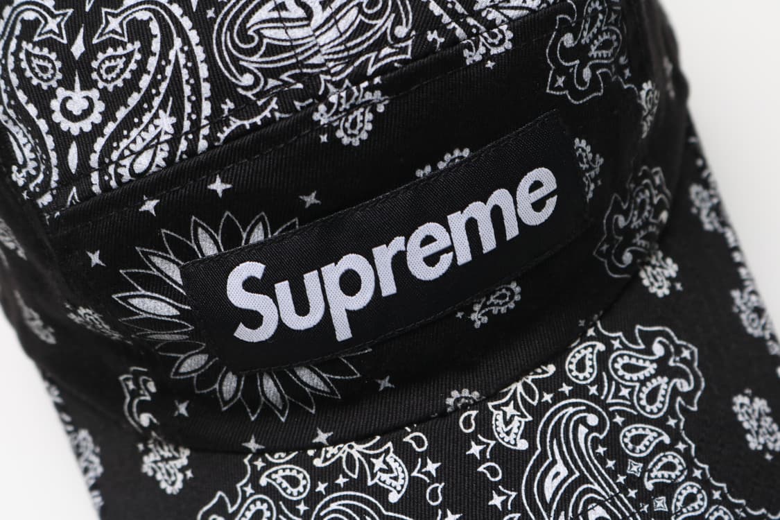 슈프림 반다나 캠프캡 모자 상품이미지2