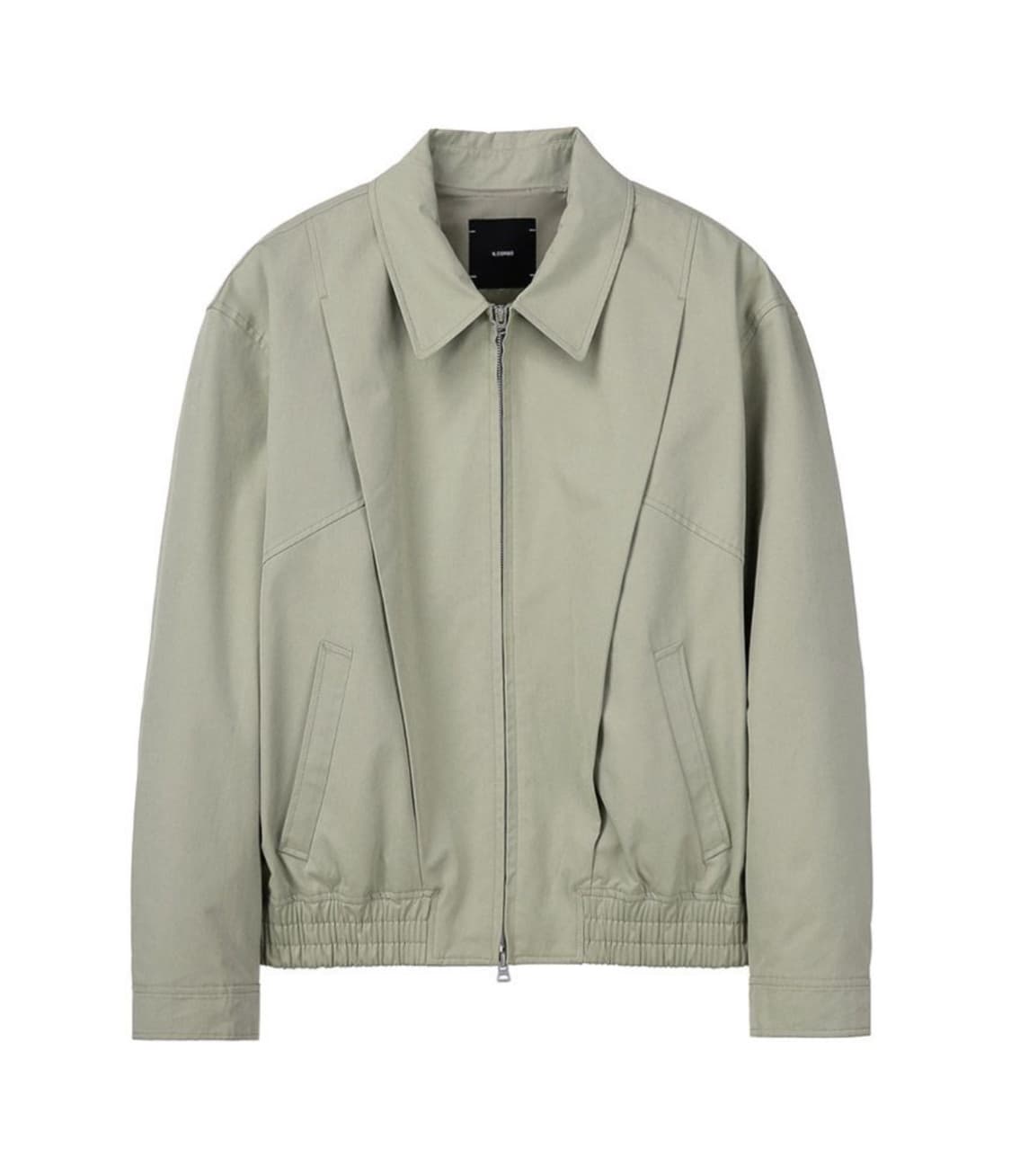 새상품(XL)일꼬르소 베이지 코튼 카라 블루종 점퍼 상품이미지1