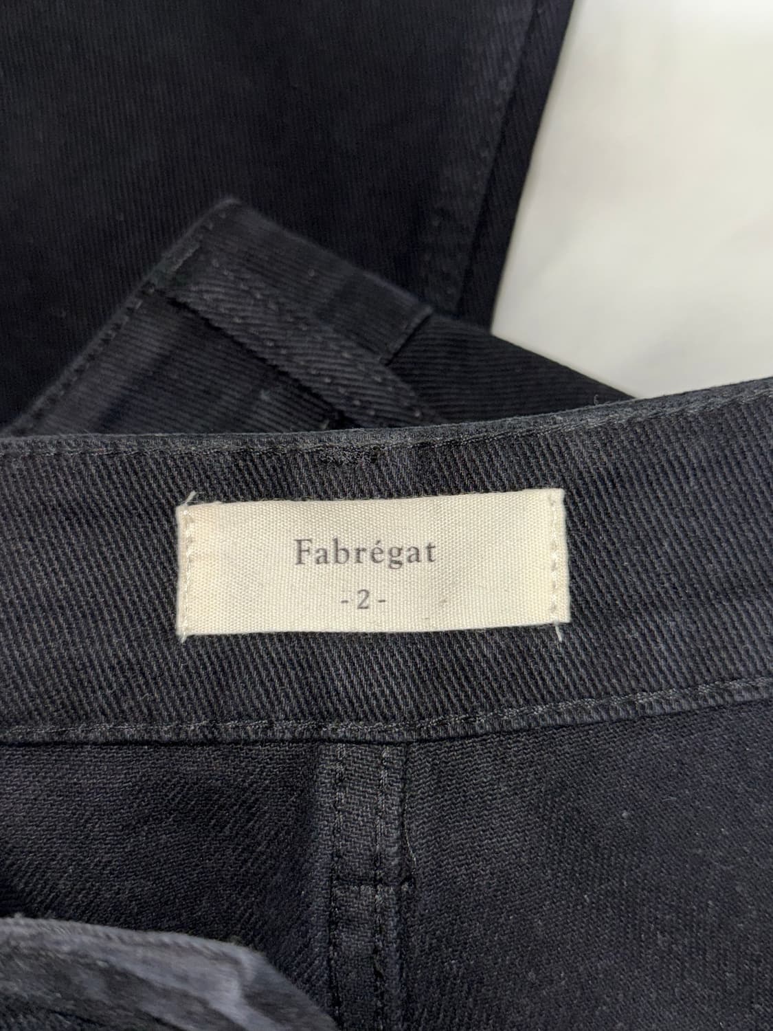(2) 파브레가 로크 카치온 카펜터 팬츠 블랙 상품이미지4