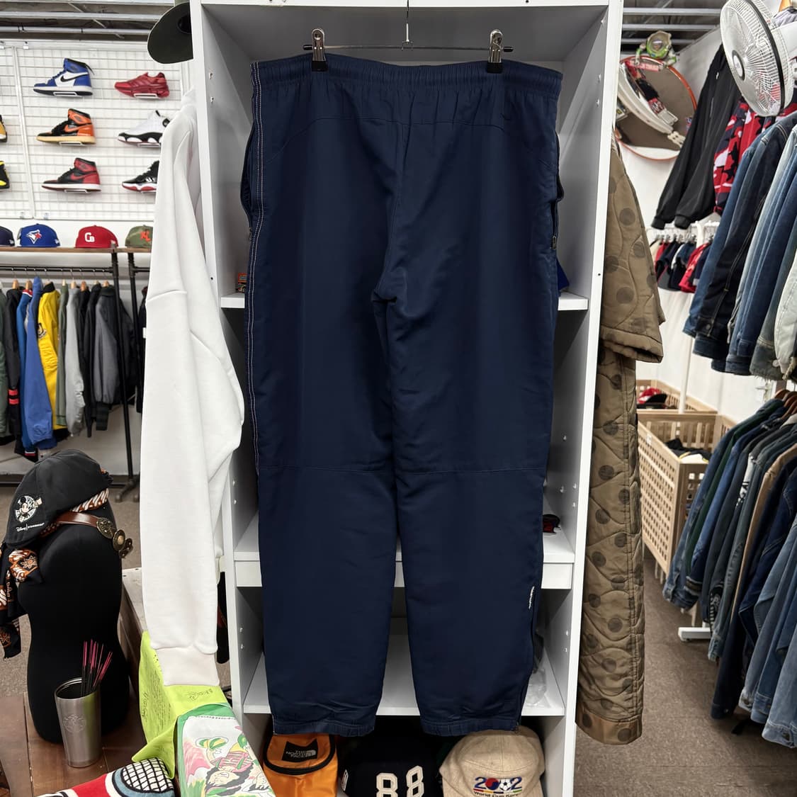 (L) 나이키 유벤투스 네이비 우븐 팬츠 상품이미지3