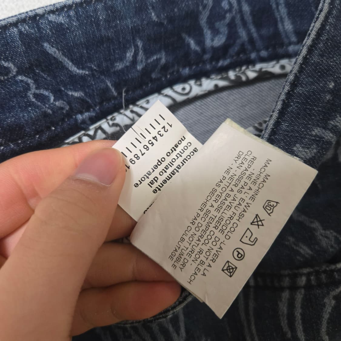 에트로 패턴 데님팬츠  상품이미지6