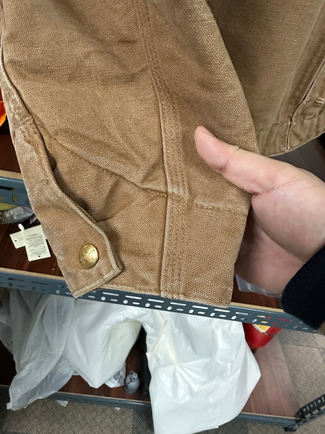 칼하트 디트로이트 자켓 J01 브라운 상품이미지4