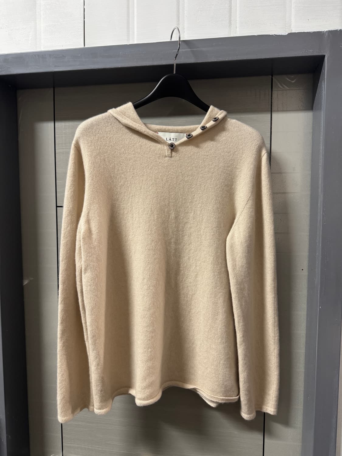 한섬 / 래트 캐시미어 100% 후드니트 90 상품이미지1