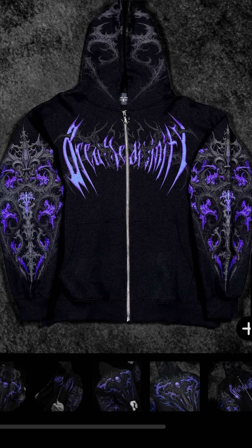 BreatheDivinity (Zip-up Hoodie)[DUSK] L 상품이미지1