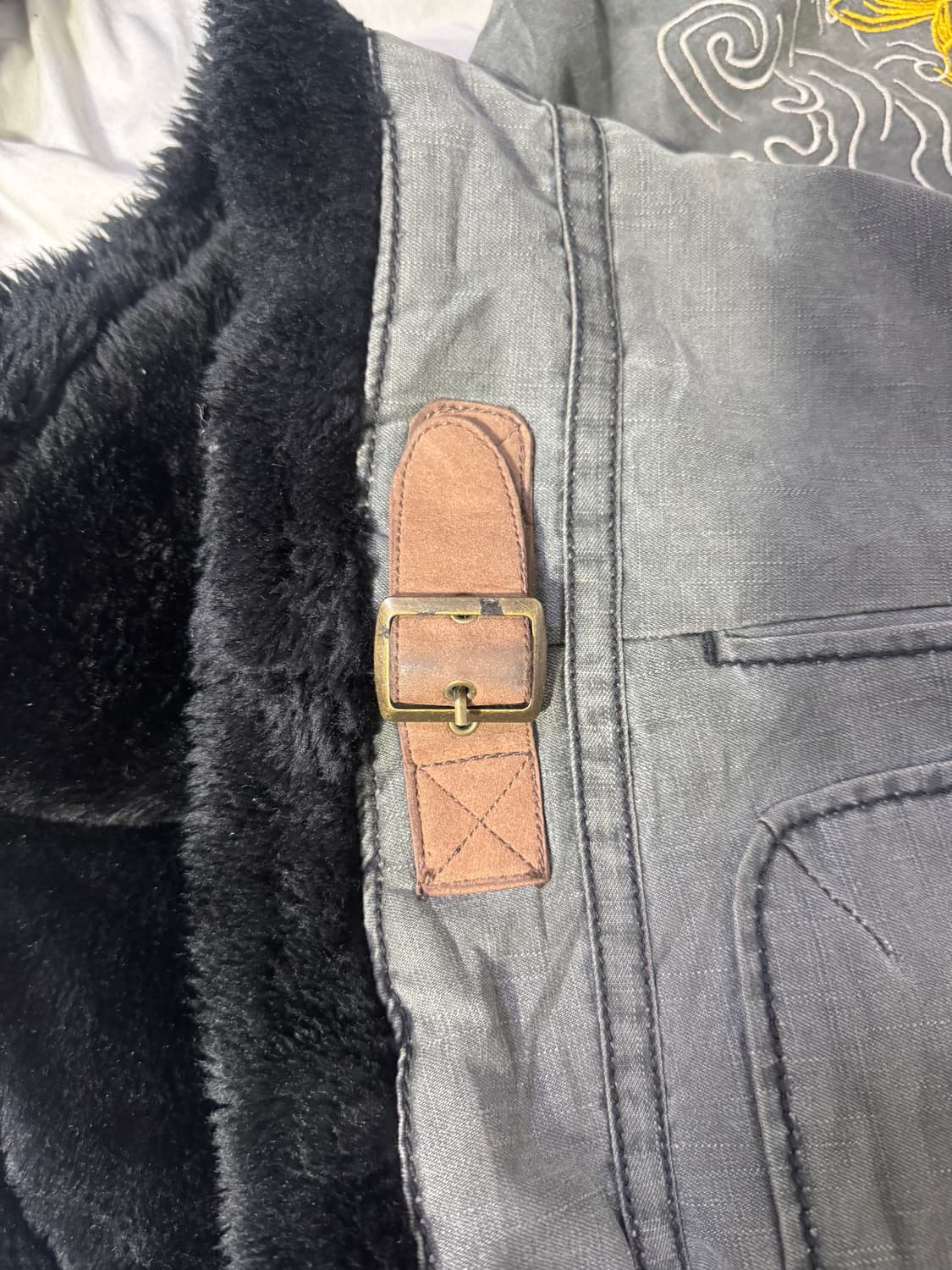 Kula by eternal 오리엔탈 자수 무스탕 y2k 오즈온  상품이미지9