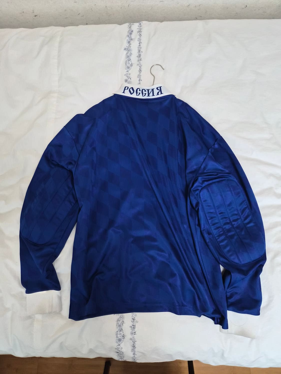 [S] 고샤루브친스키x아디다스 풋볼져지 블루 상품이미지6