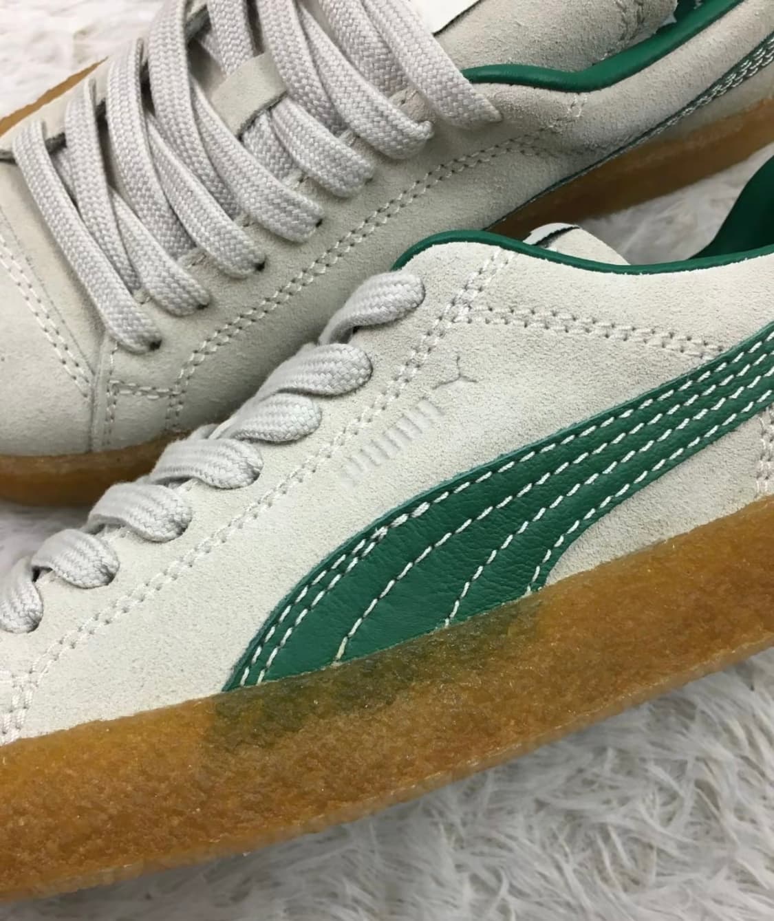 푸마 x 아미 스웨이드 크레페 프리스틴 상품이미지3