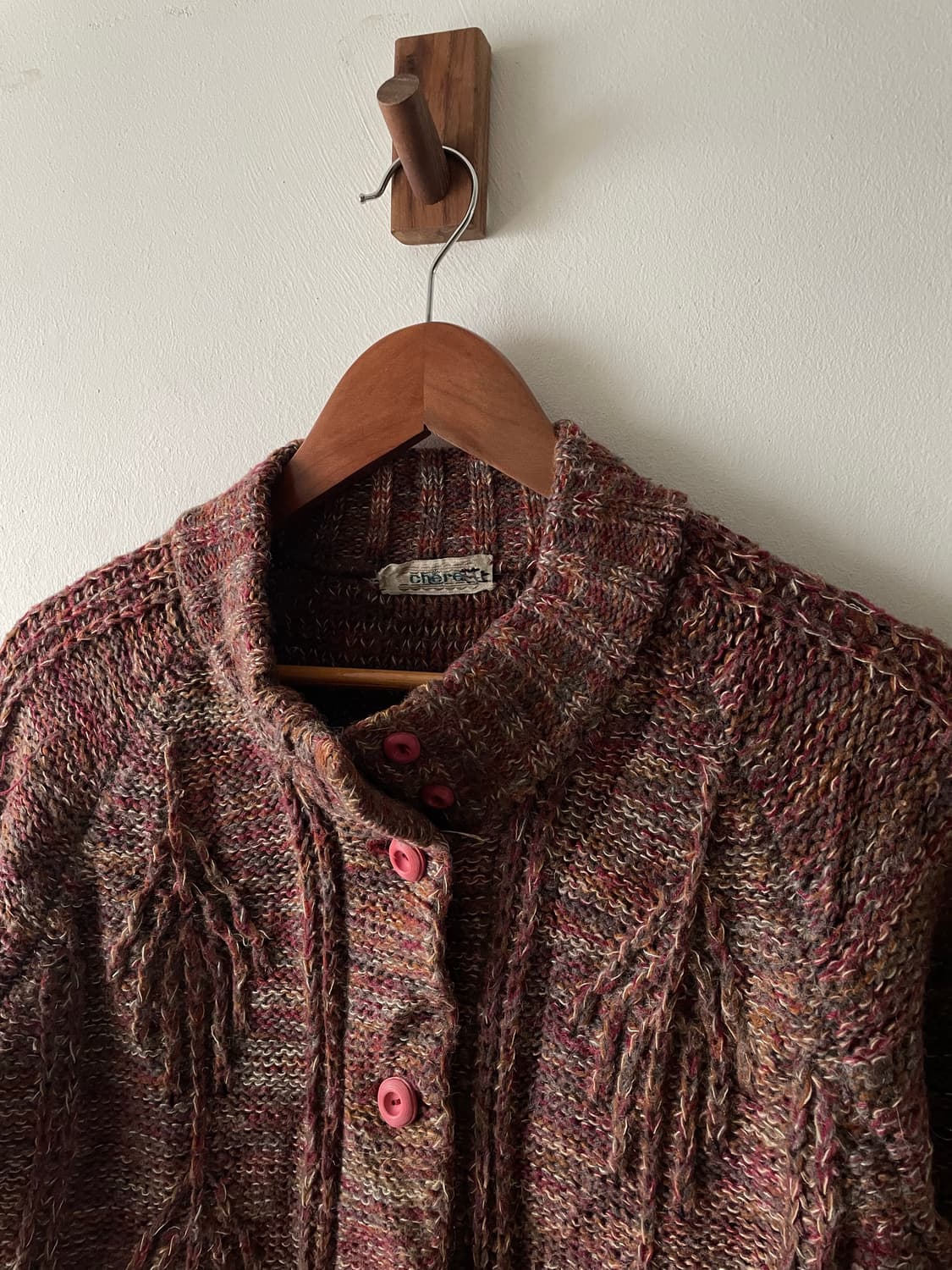 JPN Vintage Wool Knit Cardigan 상품이미지4