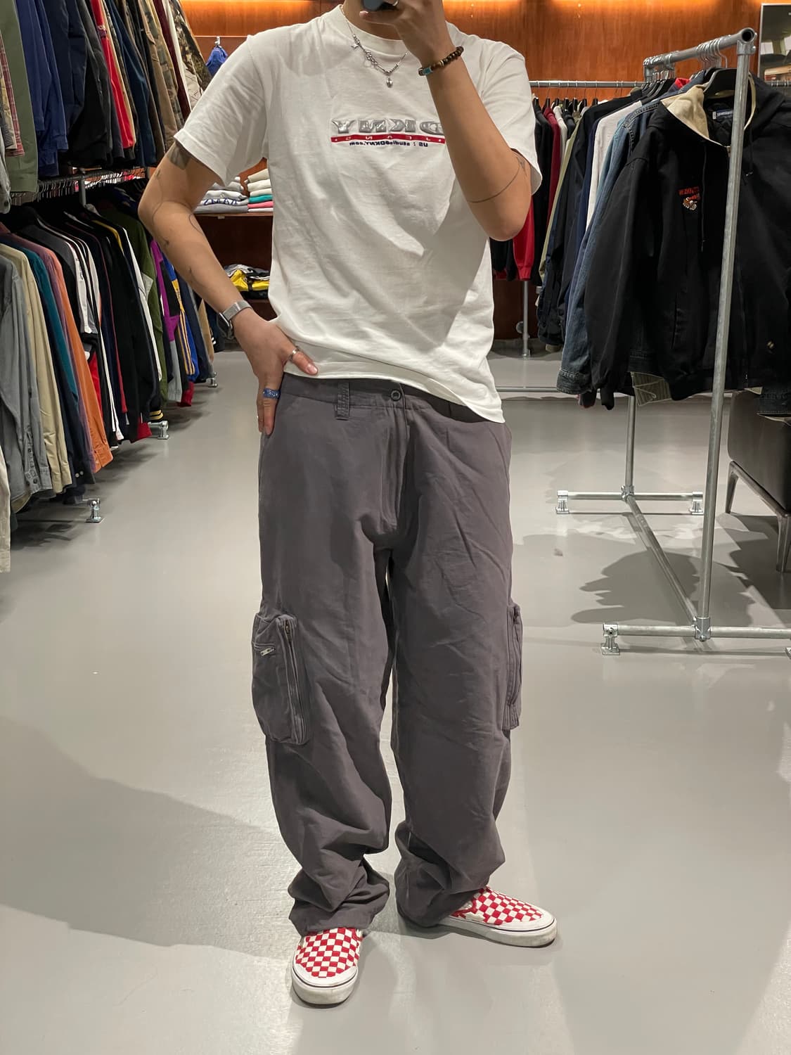 빈티지 카고 팬츠(얇음)   상품이미지4