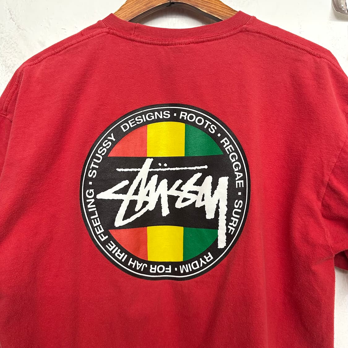 스투시 라스타&레게 닷 티셔츠 상품이미지7