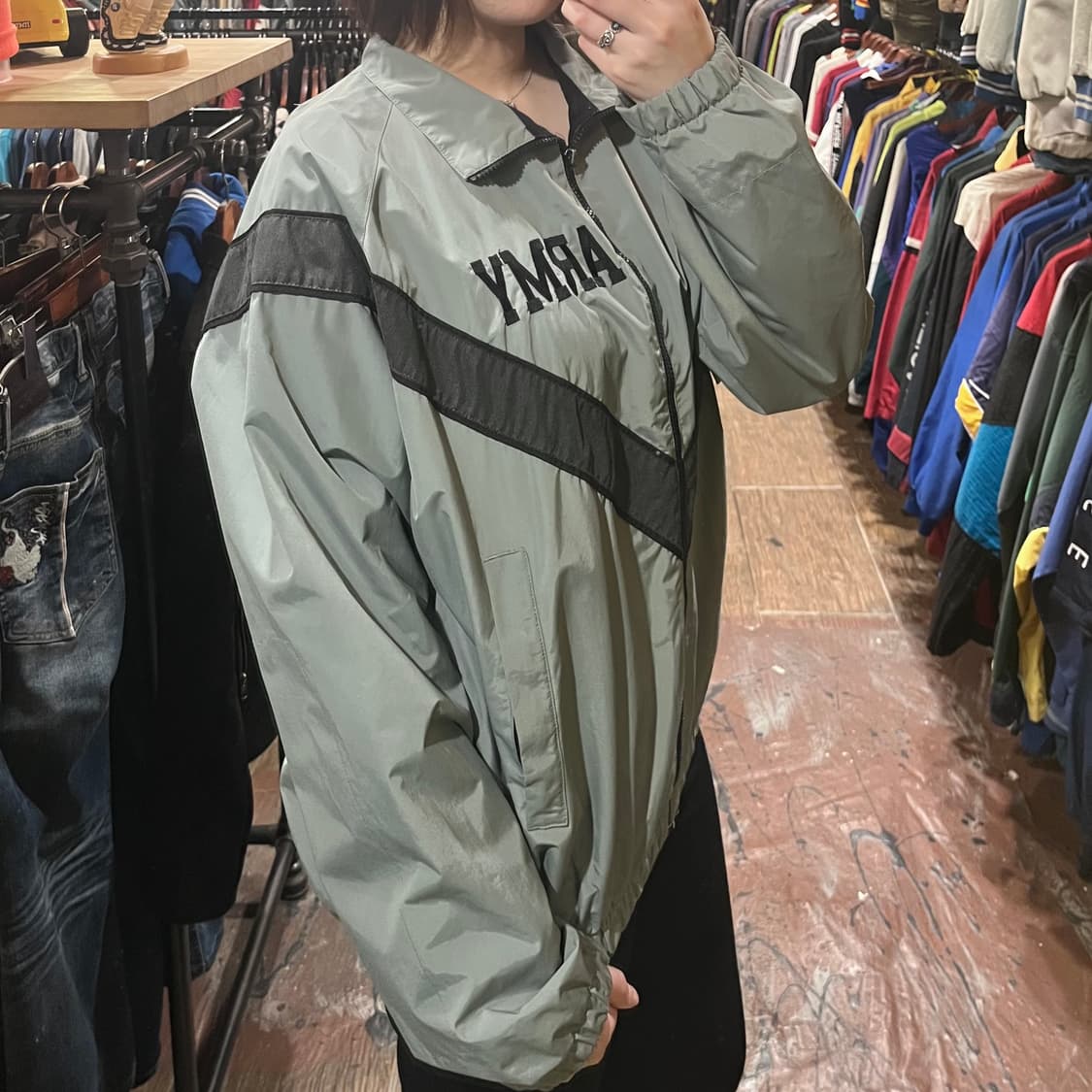 [HI] ARMY 바람막이 자켓 상품이미지3