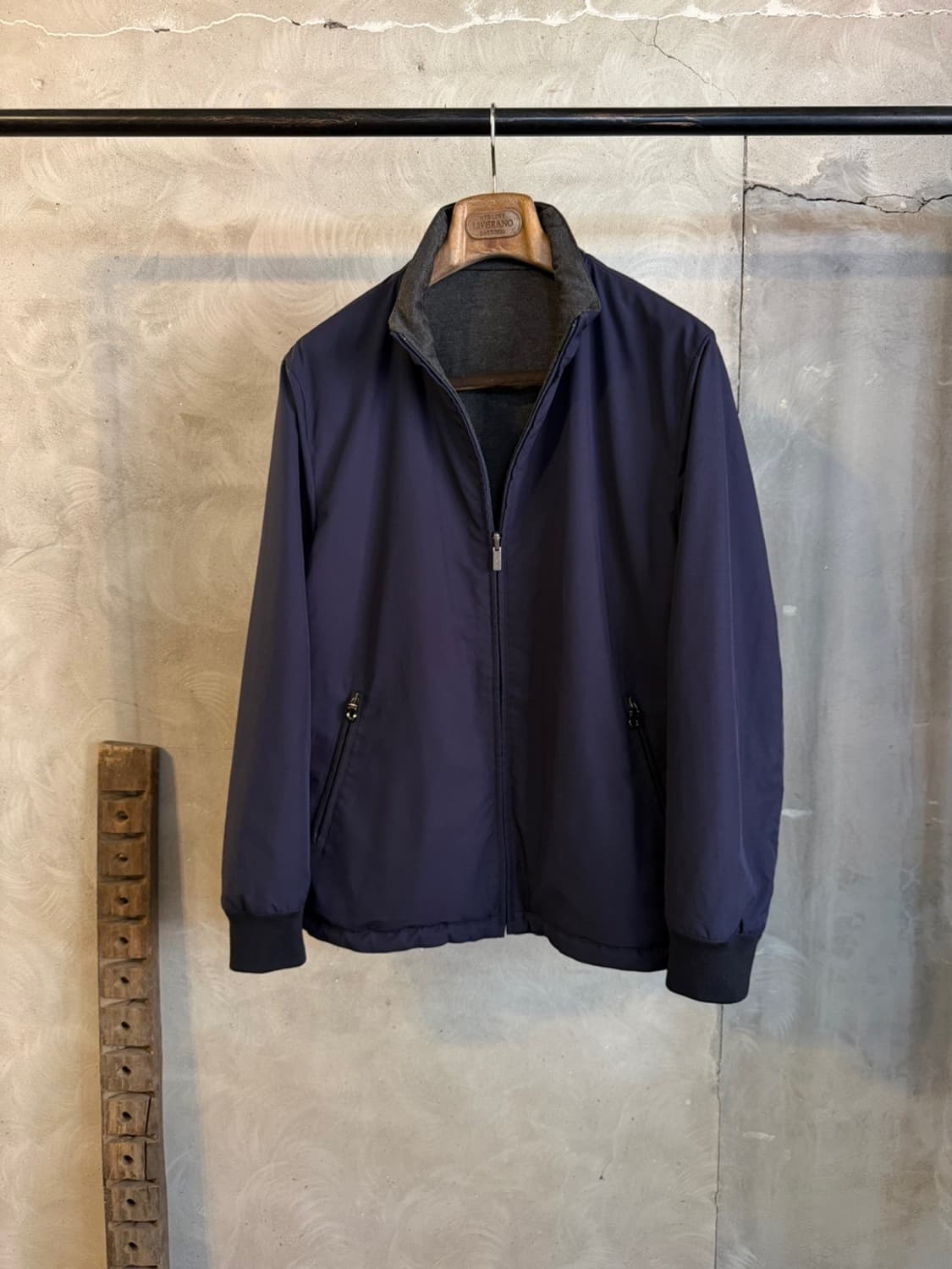 CANALI 까날리 짚업 블루종 105 상품이미지3