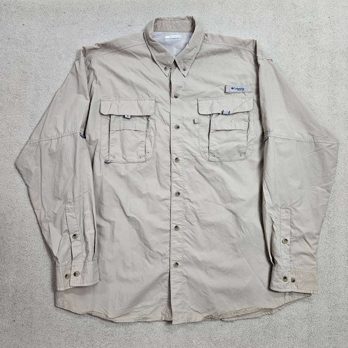 컬럼비아 PFG 유틸리티 셔츠 L 상품이미지1