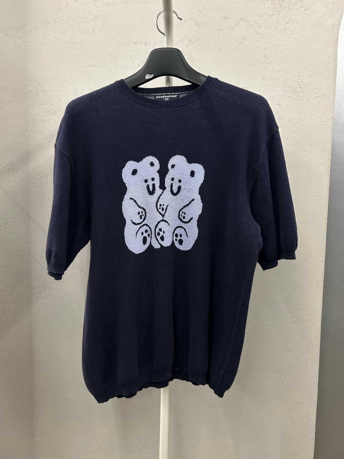 niceghostclub 베어 니트 상품이미지2