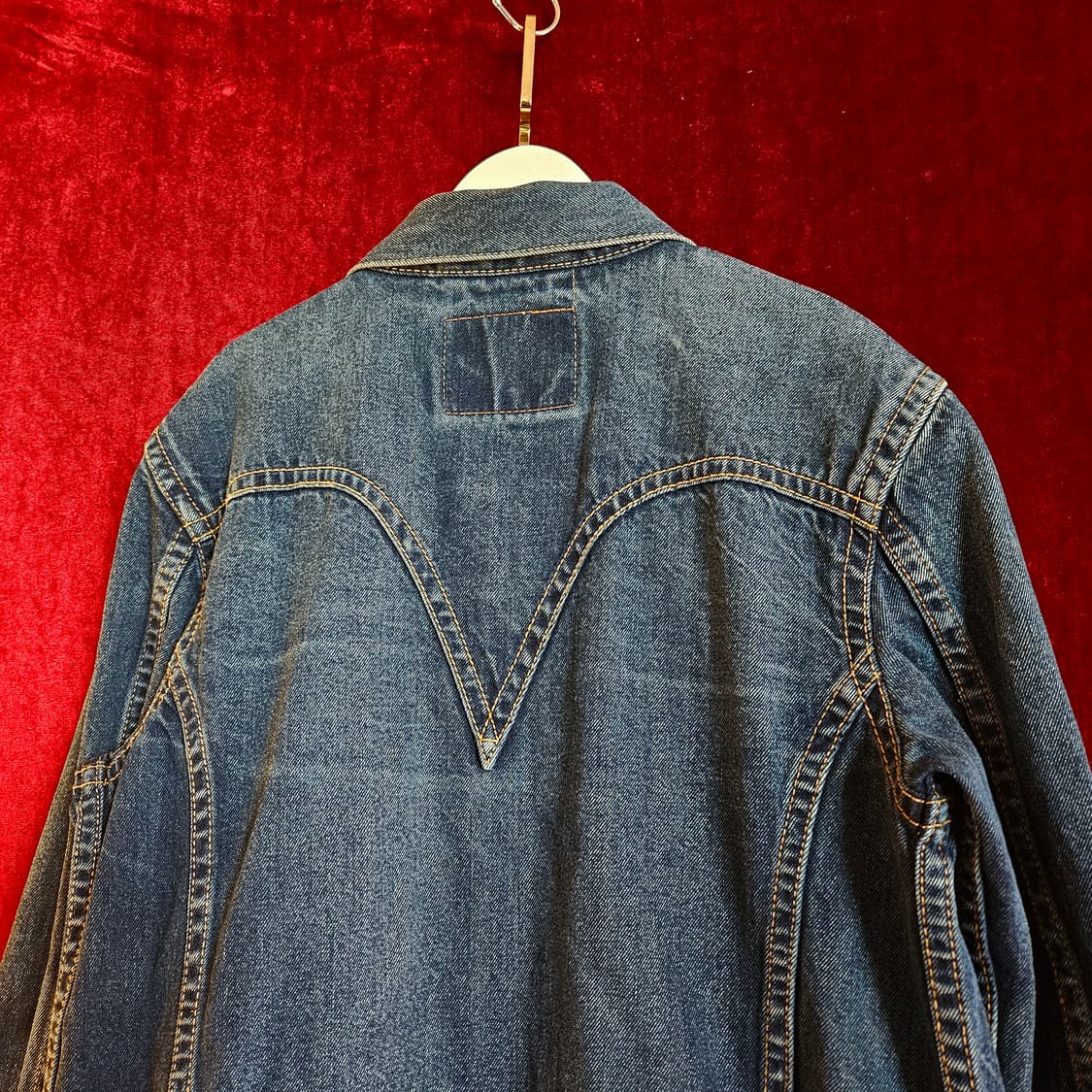 리바이스(Levis) 빈티지 타입원 데님자켓 XL size 상품이미지5