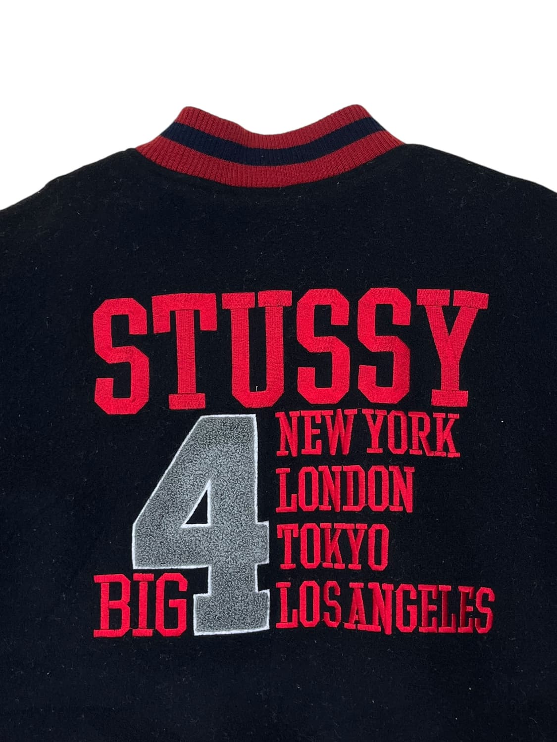 90‘s 스투시 바시티 자켓 상품이미지5