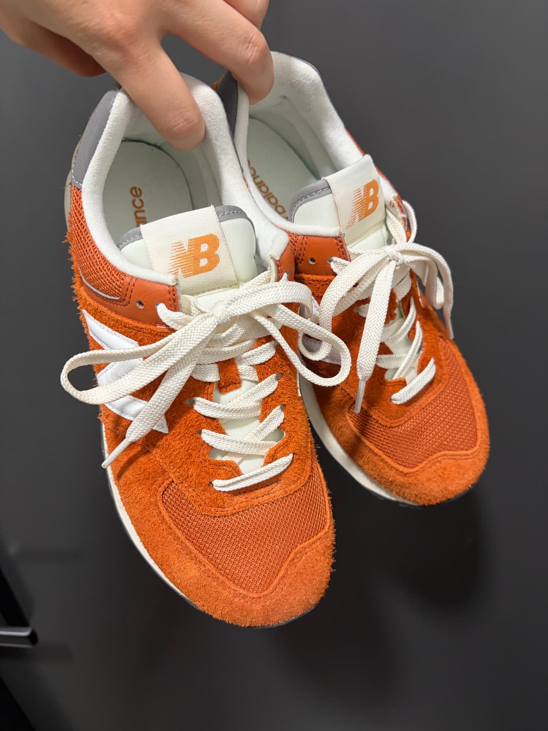 뉴발란스 574 오렌지색 헤리티지 260 (초S급) 상품이미지1